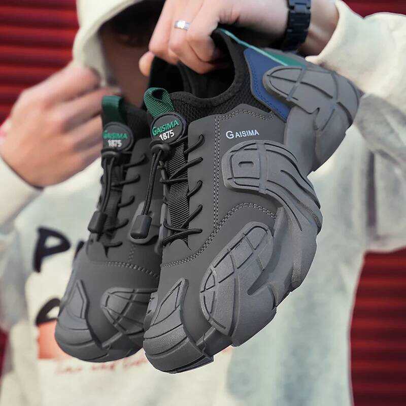 om Sneakers For Men Sports Shoes Comfortable Men's Casual Sneakers Breathable Platform Sneakers Man