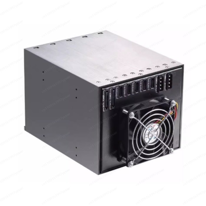 3.5 inch 5-bay SATA Tray-less hot swap 5.25in Internal Hdd Rack Enclosure