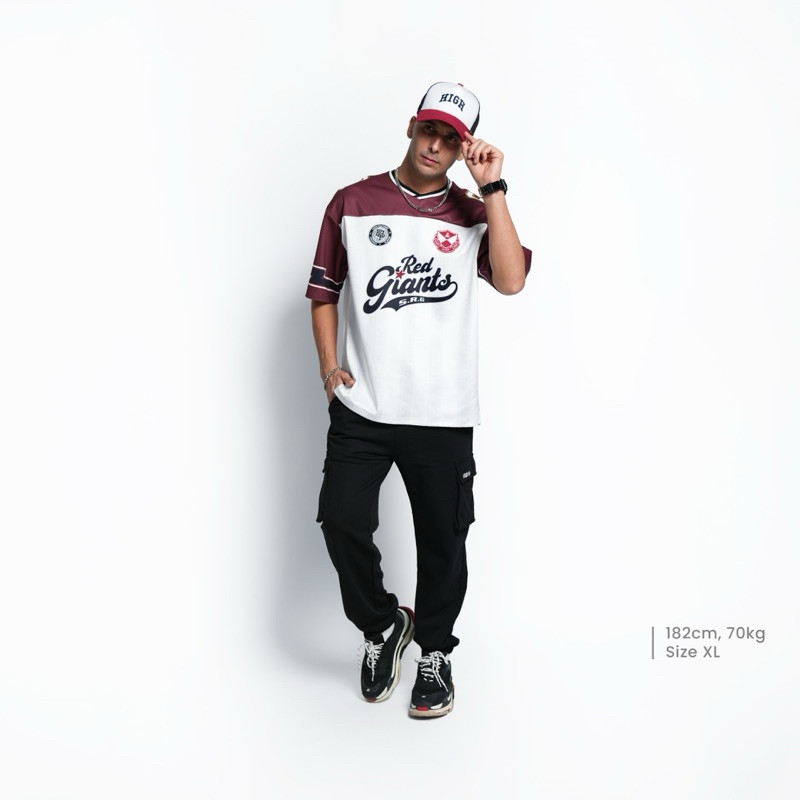 SRG X PLAYAZ M6 FANS JERSEY ลําลองหลวมผู้ชายผู้หญิง Jersey 2026 ใหม่ Summe