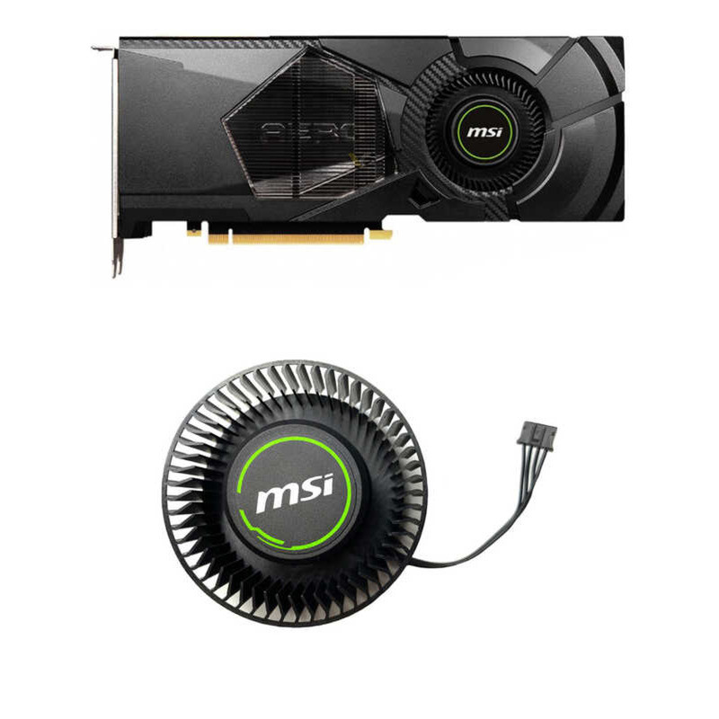 MSI/MSI CMP 50HX MINER รุ่นสาธารณะ Turbo กราฟิกการ์ดพัดลมระบายความร้อน PLB06625B12HH