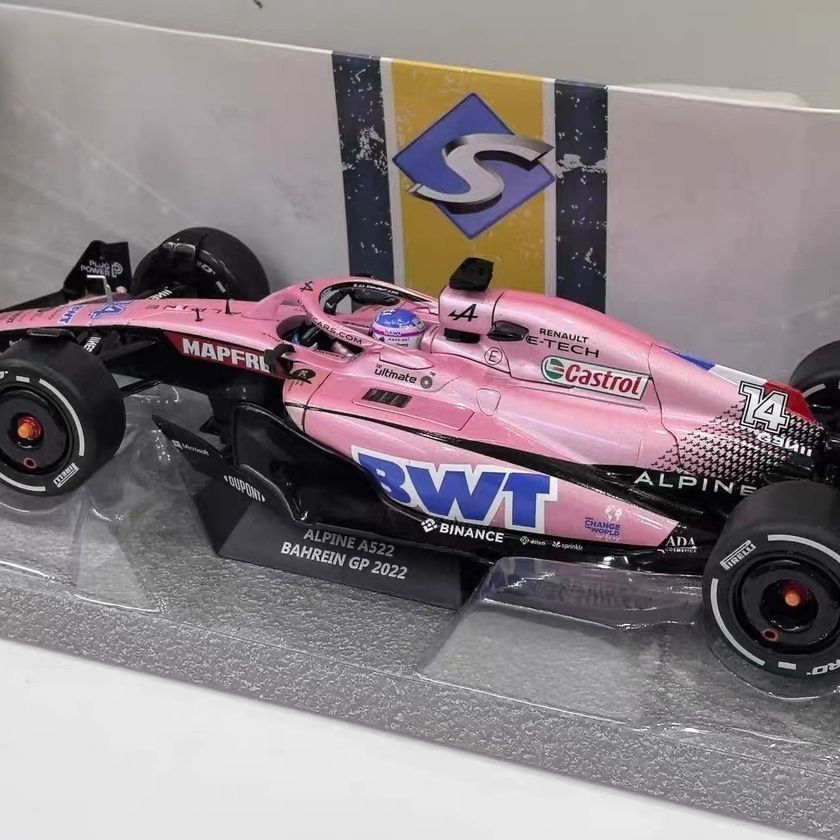 SOLIDO 1/18 ALPINE A522 2022 F1 #31 สูตร BAHREIN GP สร้างผลิตภัณฑ์คุณภาพสูง