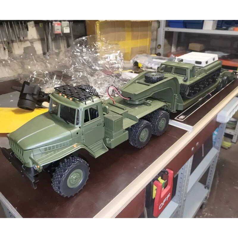 B36/3 B36 E-1 รถ RC รถบรรทุกขนส่งรถพ่วงรถ 1/16 Full Scale โหมด Crawler Monster WPL รถ