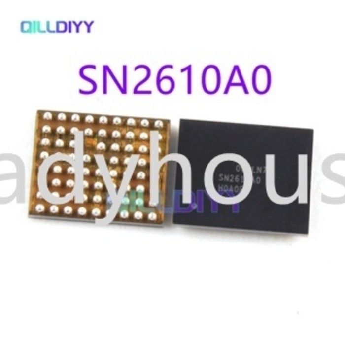 1-5 ชิ้น SN2610A0 ชาร์จ USB ic สําหรับ iPad 8 2020 10.2
