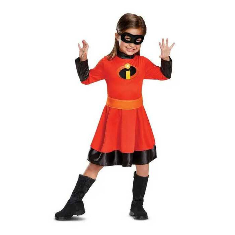 C Superpowers GIRLS Incredibles 2 Classic Child Violet Costume Childs Halloween Elastigirl Costume