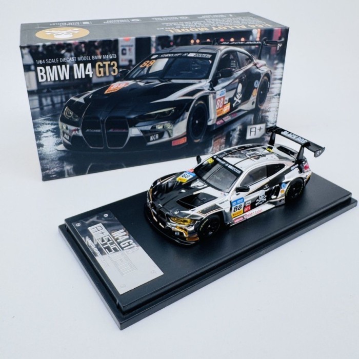 A + ระบบ Black Boss Co-Branded Second Change BMW M4 GT3 MMJ เคลือบไฟฟ้าสีดํา Taiwan Limited Edition 