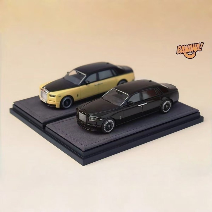 BANANA 1/64 รถรุ่น Rolls-Royce Phantom Extended Edition 64 Scale รถรุ่น North Exhibition Limited Edi