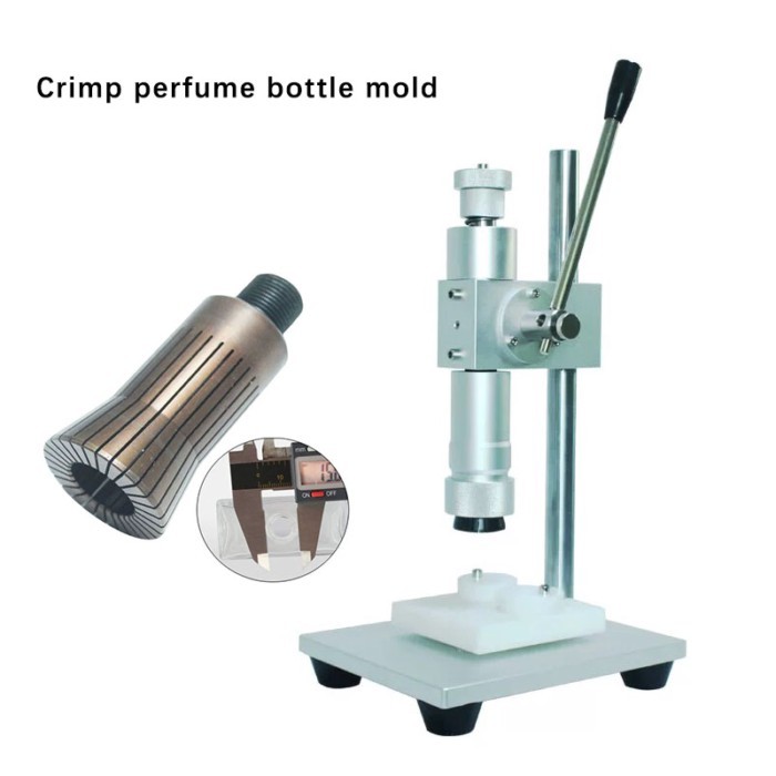 Desktop Perfume Bottle Sealing Machine Locking Machine Opening Machine Cover Rolling Machine Cover
