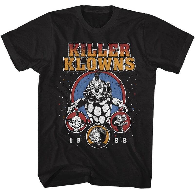 Killer Klons จาก Outer Space 1988 เสื้อยืดสีดํา