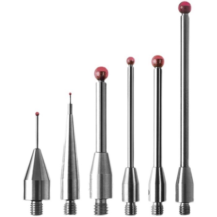 CMM Touch Probe M4 Thread Probe Steel Ceramics for Electrical Discharge Machining Measuring Instrum