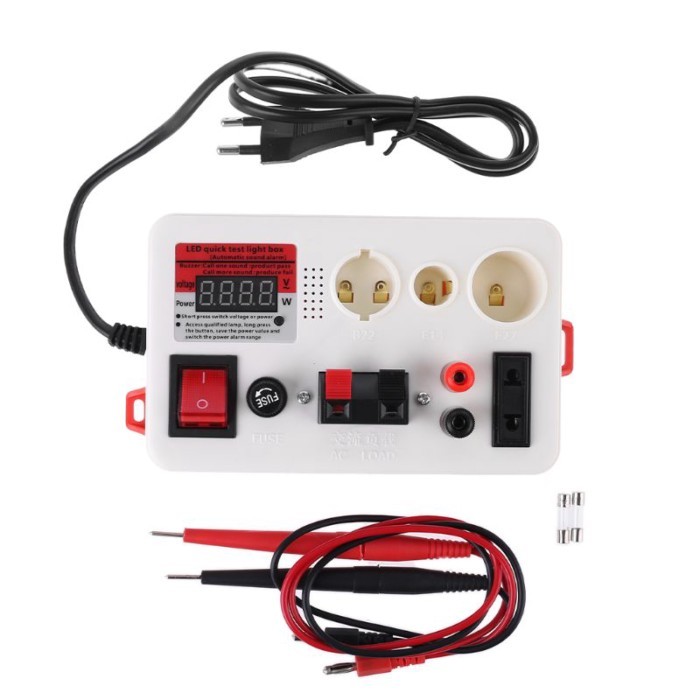 B22 E27 E14 LED Quick Test Lamp Box Test Lamp Tool Multi Functional LED Test Lamp Tester