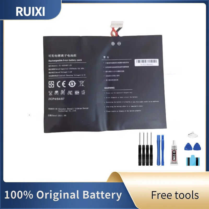 ▥ Ruixi Zl-426487-2S แบตเตอรี่ของแท้7.6V 3500Mah สำหรับ Alldocube Iwork 20 Pro แท็บเล็ต PC I102