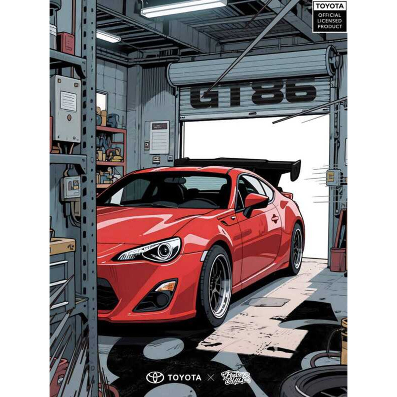 Pinbo PB8832 Building Block Toyota GT86JDM Classic Car Container Assembly Toy Car Model