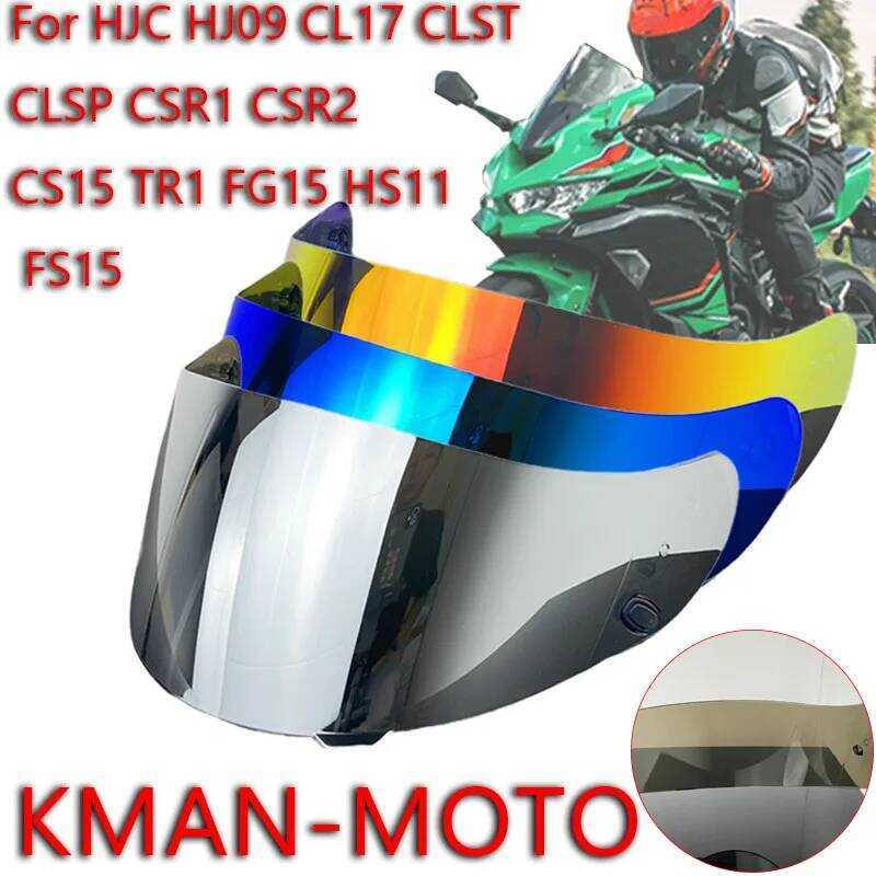 สําหรับ HJC HJ09 CSR1 CSInter CS15 TR1 FG15 HS11 FS15 CL17 CLST CLSP กันลมกันฝุ่น Visiere Casque Mot