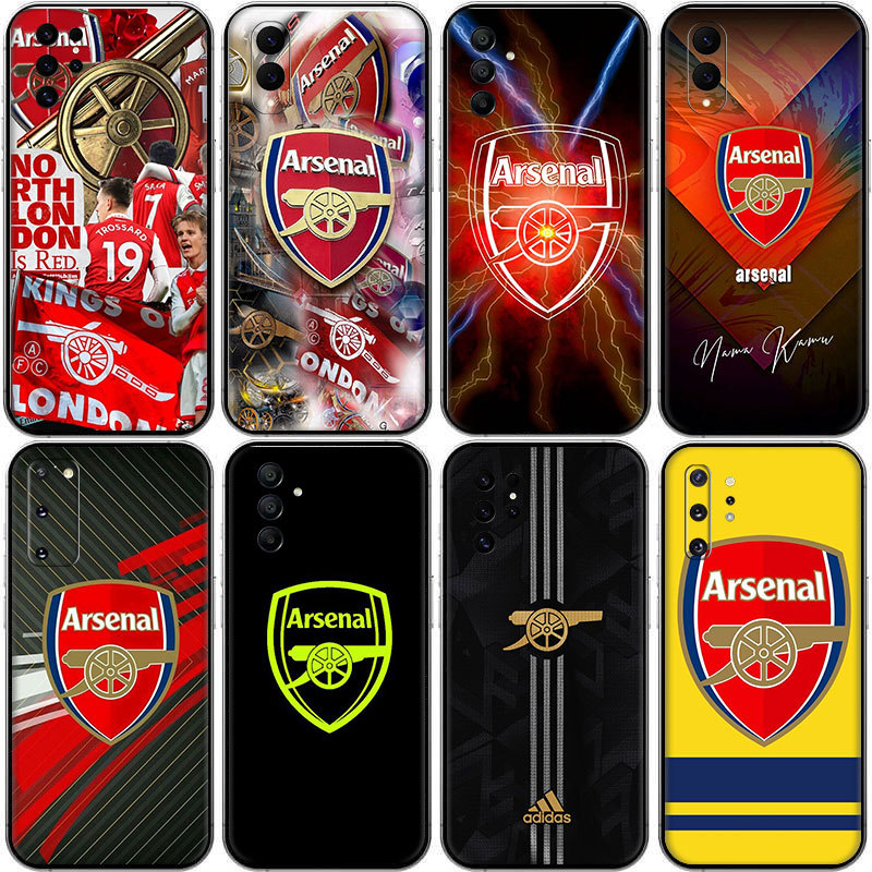 Arsenal Football Club เคสประณีต ^ N6 สําหรับ samsung S24 Fe Plus Ultra Note 8 9 10 Lite 20 M14 5G M1
