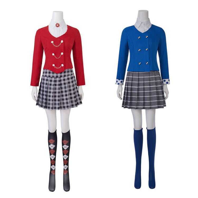 Heath Musical Veronica Sawyer cos เสื้อผ้า Veronica Sawyer ชุดปาร์ตี้เครื่องแต่งกาย