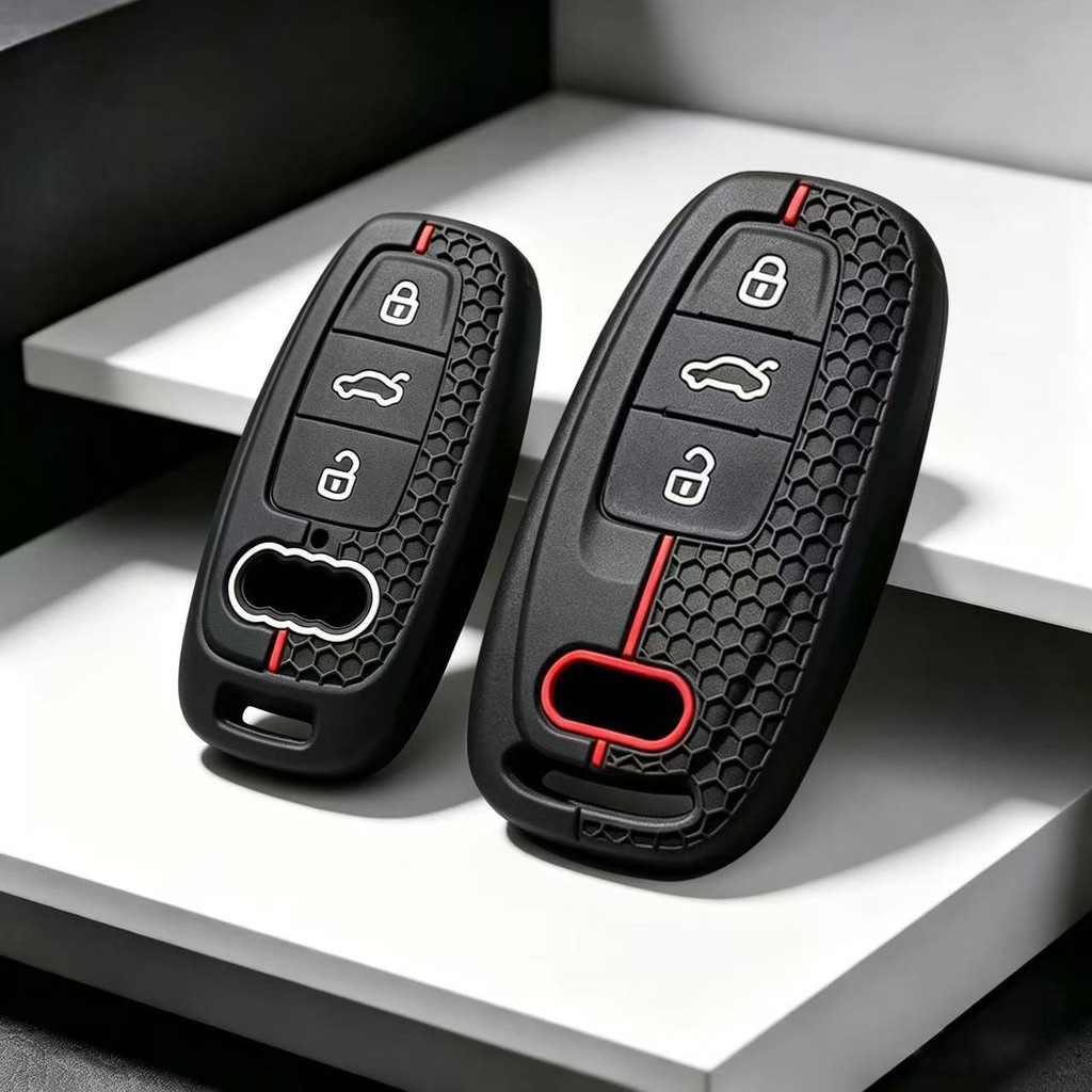 สําหรับ Audi A6 S6 RS6 C5 C6 C7 4F S Line ฝาครอบกุญแจรถสําหรับ Audi A3 8Y A4 A6 A7 A8 E-tron Q5 Q8 C