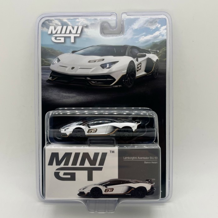 MINIGT เบอร์ 842 64 Scale Alloy Lamborghini Aventador SVJ 63 รุ่นรถ