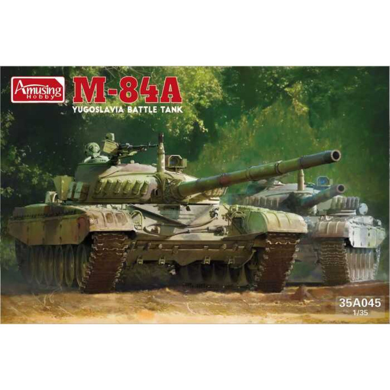 Amusing Hobby 35A045 M-84A Yugoslavia Main Battle tank 1/35 Static model kit