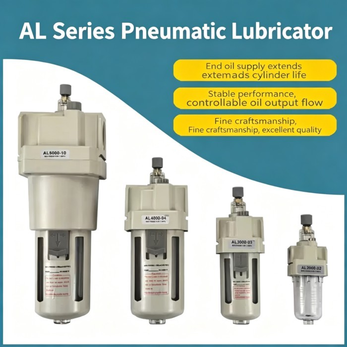 Air AL2000-02, AL3000-03, AL4000-04 Lubricator,A Series Pneumatic Components Model Flow Rate