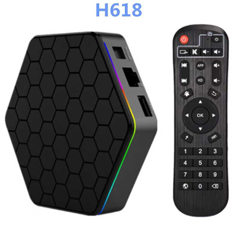 T95Z PLUS H618 ชุดกล่องด้านบน 4GB/64GB Android 12.0 HD Dual Band WIFI6+BT5.0