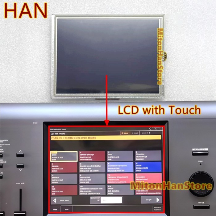 New For Korg Kronos Kronos 2  UMSH-8240MD-T LCD Display Touch Panel Screen Glass Digitizer (1 year