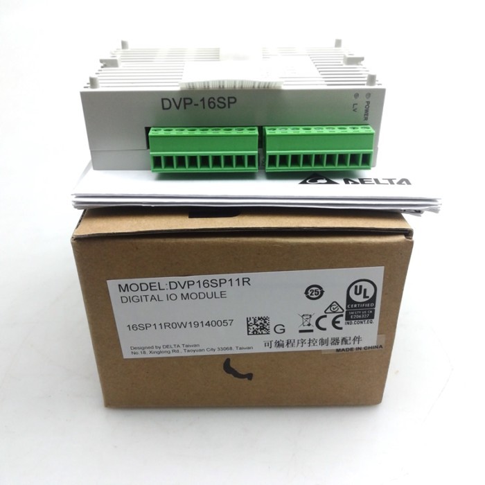 Delta's SLIM series PLC new digital expansion DVP16SP11R/DVP16SP11T