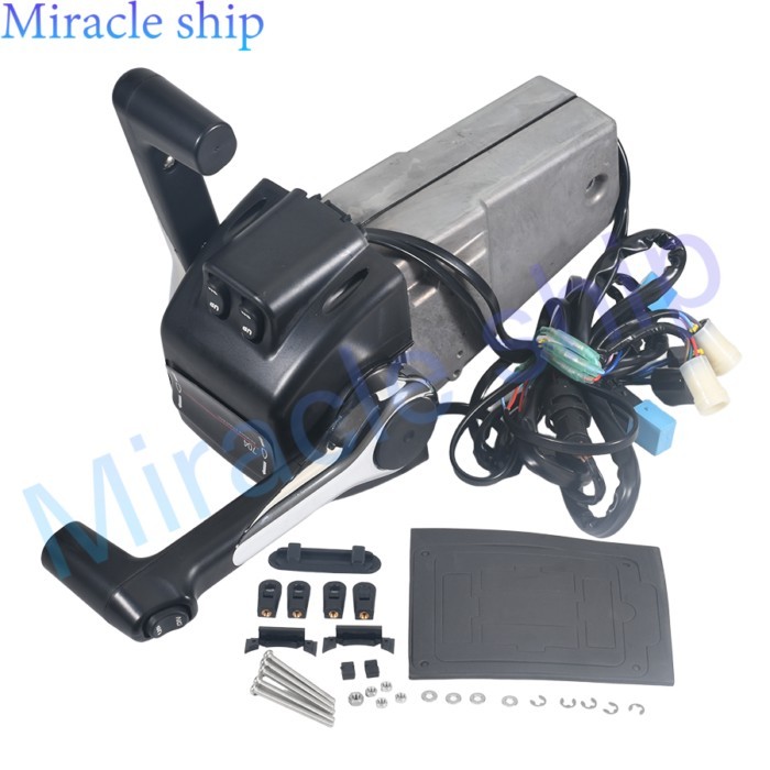 704-48207-22 704-48207-R0 Dual Remote Control Box For YAMAHA 704 Outboard engine 704-48207 Vertical