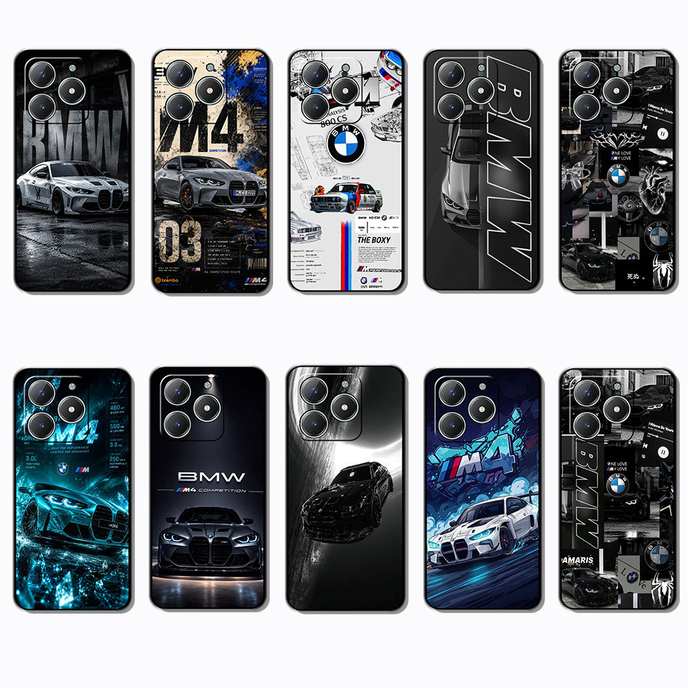 เคสโทรศัพท์สําหรับRealme Narzo 20 Pro 70X N65 20A GT2 GT Neo 2 3 3T BMWแฟชั่นพิมพ์เคสโทรศัพท์ป้องกัน