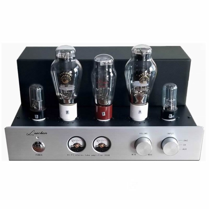 300B pure class A, delicate and resistant tube amp HIFI power amplifier 9W×2, 20Hz--25KHz, distorti