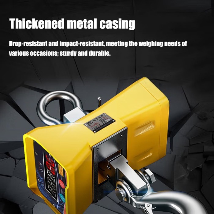 3-Ton Industrial Electronic Crane Scale OCS  Direct-view Electronic Scale Wireless Crane Scale Larg