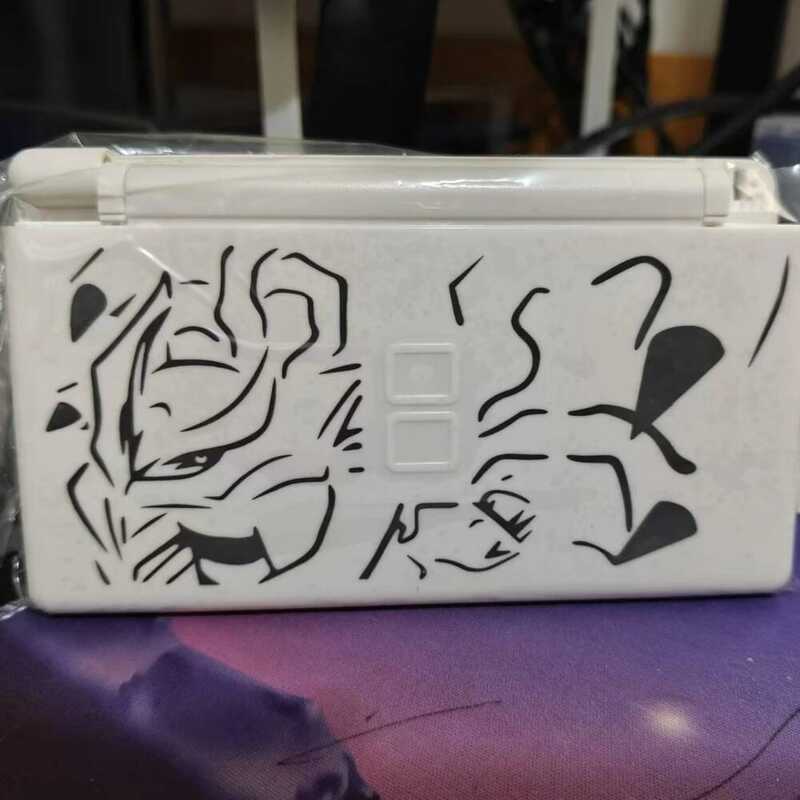 Limited White Full Housing Shell Case Cover เปลี่ยนชุดซ่อมสําหรับ DS Lite NDS DSL NDSL บนแผ่นเลนส์หน