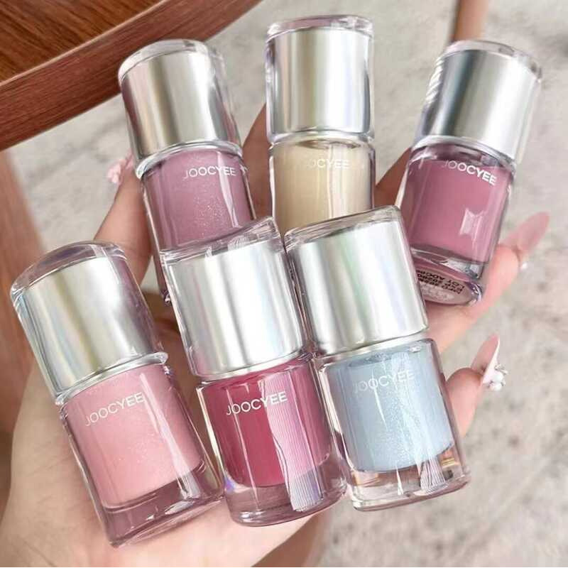 Joocyee Oreo Series Crystal Gloss Mirror Moisturizing Blue Shimmer Summer Lip Glaze Blush Highlight