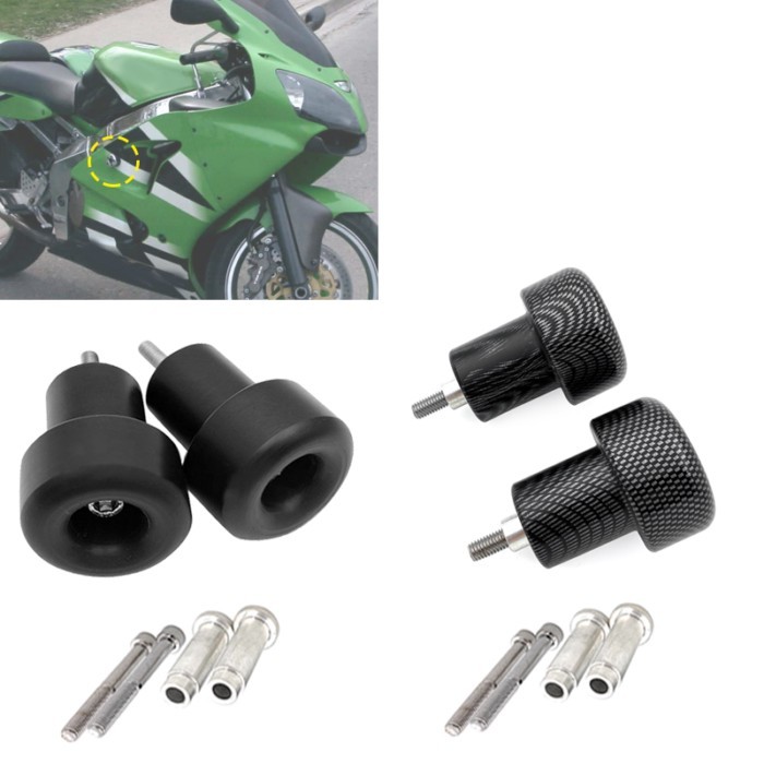 Fit for Kawasaki Ninja ZX-6R ZX-9R ZX-12R ZX6R ZX9R ZX12R ZX 6R 9R 12R No Cut Motorcycle Frame Slid