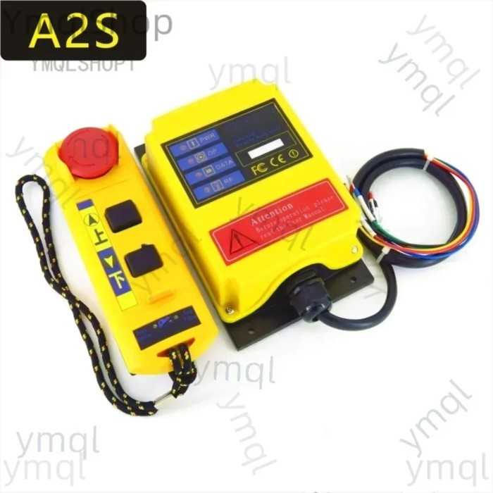 Wireless remote control emergency stop button for A2S elevator hoist, hoist, electric hoist