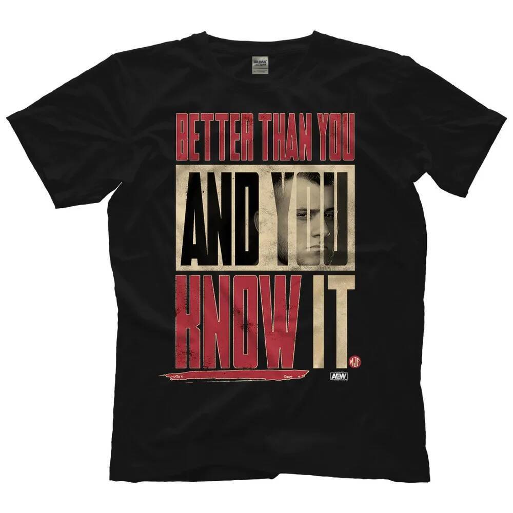 MJF - And You Know It AEW เสื้อยืดอย่างเป็นทางการ