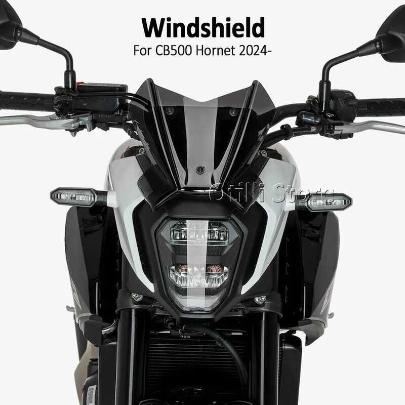 F Honda Cb500 Hnet CB 500 2024 2025 ชิวหน้าอะคริลิกสำหรับมอเตอร์ไซค์ แผ่นกันลม แผ่นบังลม แผ่นกันลมด