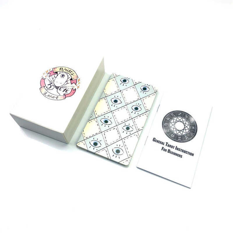 12 * 7 ซม. หนึ่งต่อหนึ่งต้นฉบับ Third Eye Tarot Third Eye Tarot