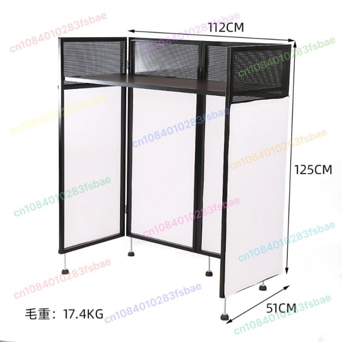 New nightclub removable disc table bar luminous dj table disc table led mixer clothing store displa