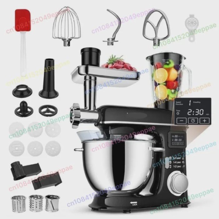 1500w Dough Food Mixers Stand Mixer Machine Flour Mixer For Home Meat Mincer Machine Bread Makers