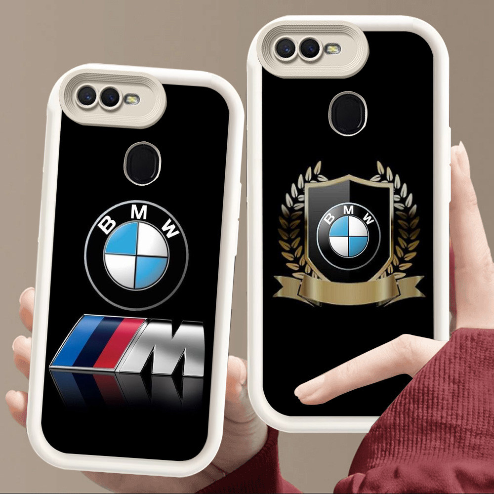 เคสสําหรับ OPPO A12 A5S A1K F5 A12E A7 F9 F7 A3S A5 A12s Pro Soft White E45 BMW