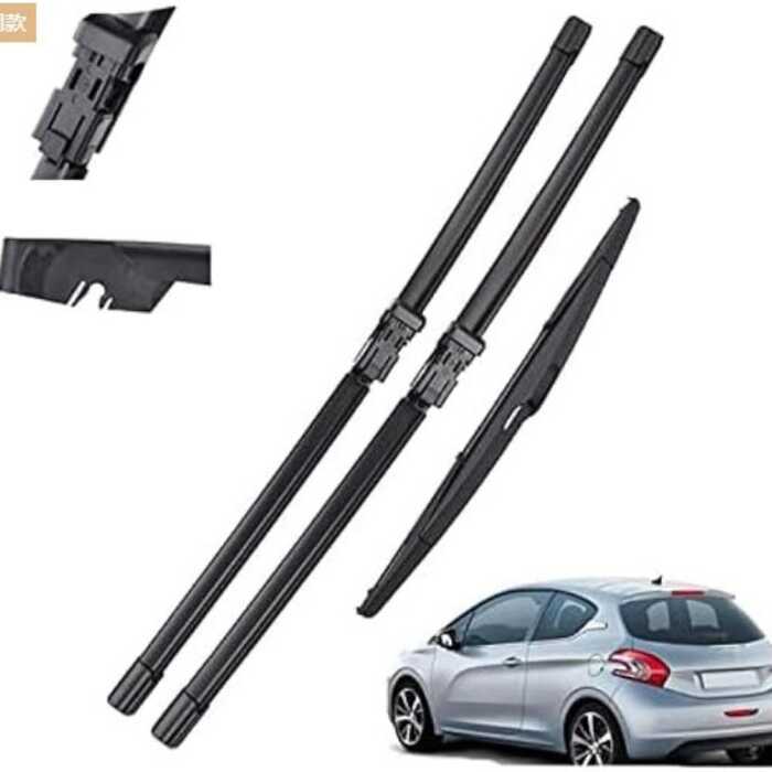 เหมาะสําหรับ Peugeot 208 2012-2018 Wiper 26 "+16 "+14 "Peugeot Parer Wiper