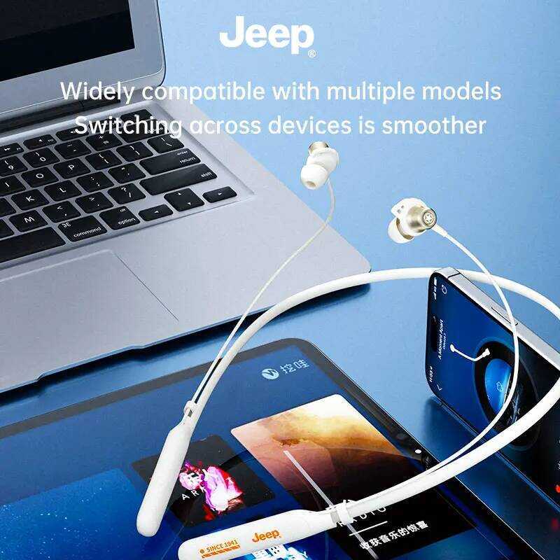 ชุดหูฟังบลูทูธแบบแขวนคอ, Ew135, ซีรีส์ Jeep, บลูทูธ V5.4, ลำโพงเส้นผ่านศูนย์กลาง 10 มม., ความเข้ากัน