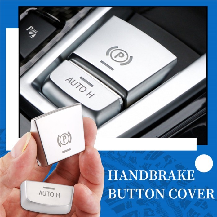 Q2-For -BMW- 5 6 7 Series F10 F01 5GT F07 X3 F25 X4 F26 X5 F15 X6 F16 2Pcs Car Handbrake Auto Cover