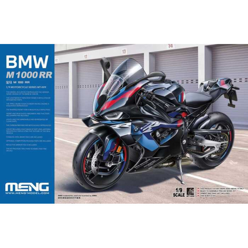Meng Model MT-009 BMW M 1000 RR 1/9 Static model kit