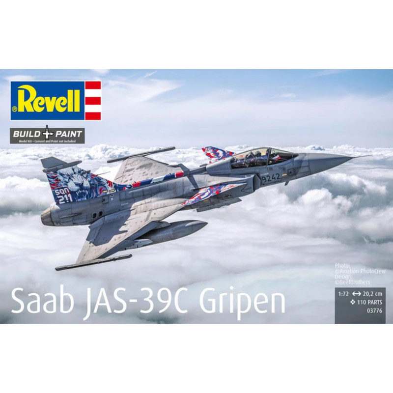 Revell 03776 Saab JAS-39C Gripen 1/72 Static model kit