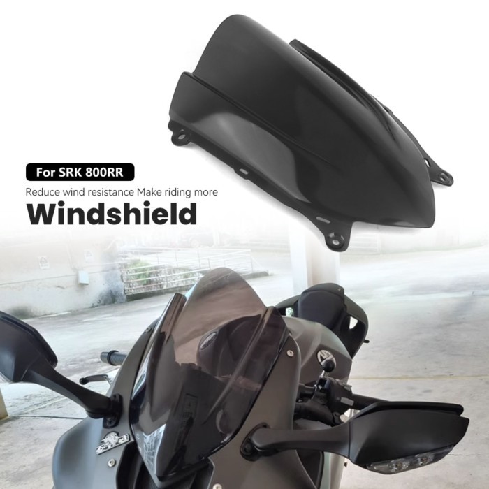 New Motorcycle Accessories For QJMotor SRK 800RR QJ Motor SRK800RR srk800rr Windshield Windscreen F