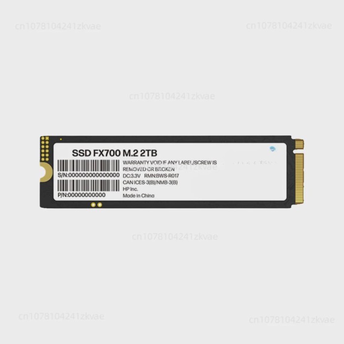 FX700 2T 4TB M.2 NVME4.0 2280 PS5 Computer Solid State Drive 2t