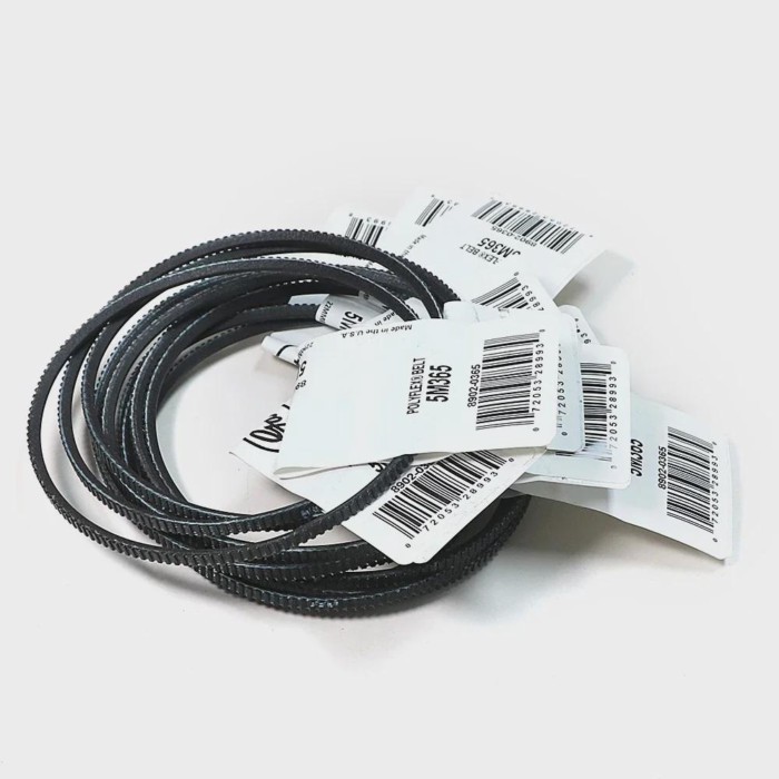 New Original 5M355 5M365 5M375 5M387 triangle belt WM180V/WM210V Mini Lathes Lathe Motors Rubber Be