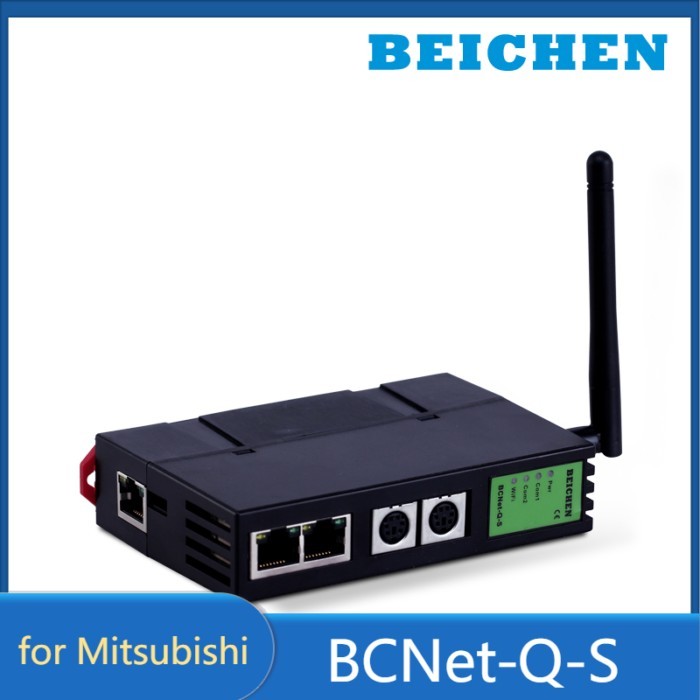 BCNet-Q-S for Mitsubishi Q Series PLC RS232 To MC MODBUS TCP Wireless WiFi Data Acquisition Module