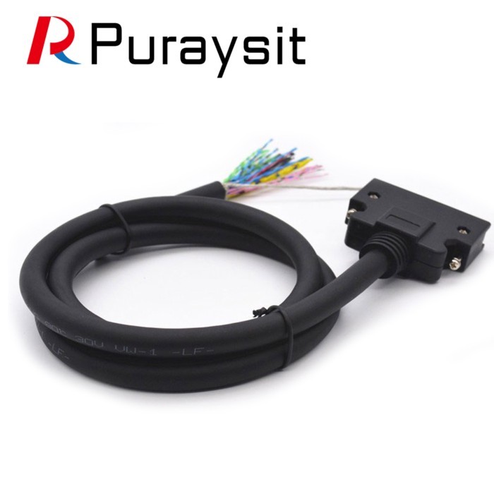 Puraysit Servo Driver X4 PLC Control Cable I/O Cable DV0P4360 DVOP4360 50Pin for Panasonic